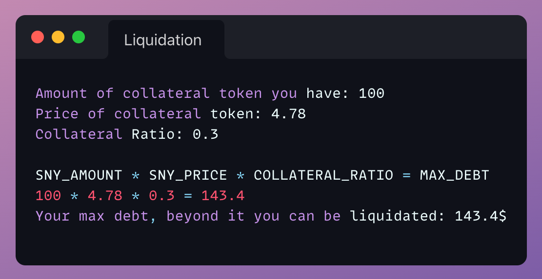 Liqudation code